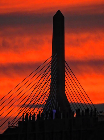 Zakim Supports at Sunset