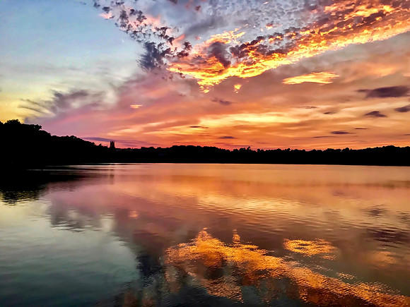 Peachy Cloudscape