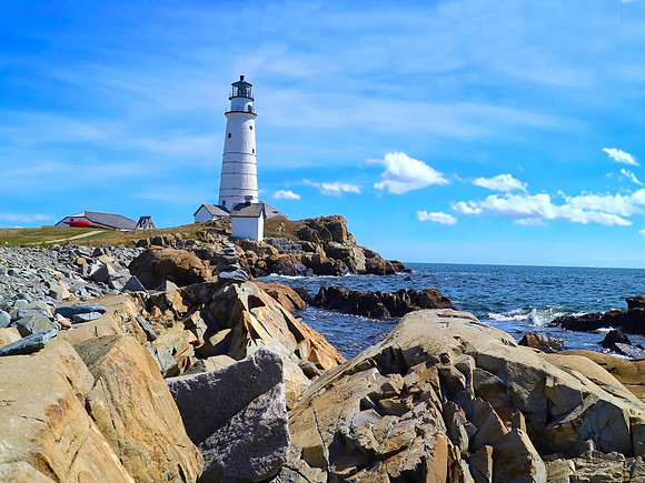 Lighthouse Seascape