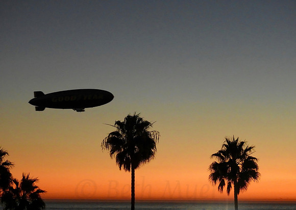 Sunset Blimp