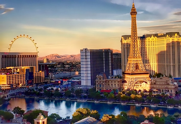 Vegas Cityscape by Day