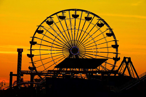 Ferris Wheel Silhouette