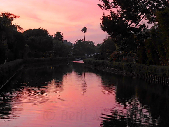 Sunset Canals