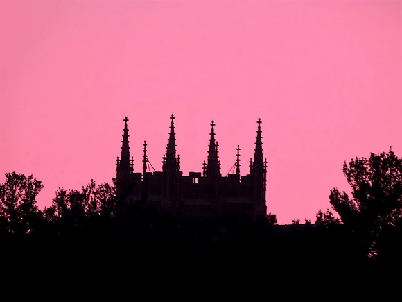 Gothic Spires Silhouette